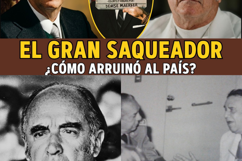 El Presidente que Lloró Mientras Saqueaba a México: La Verdadera Historia de José López Portillo y el Espejismo de la Abundancia