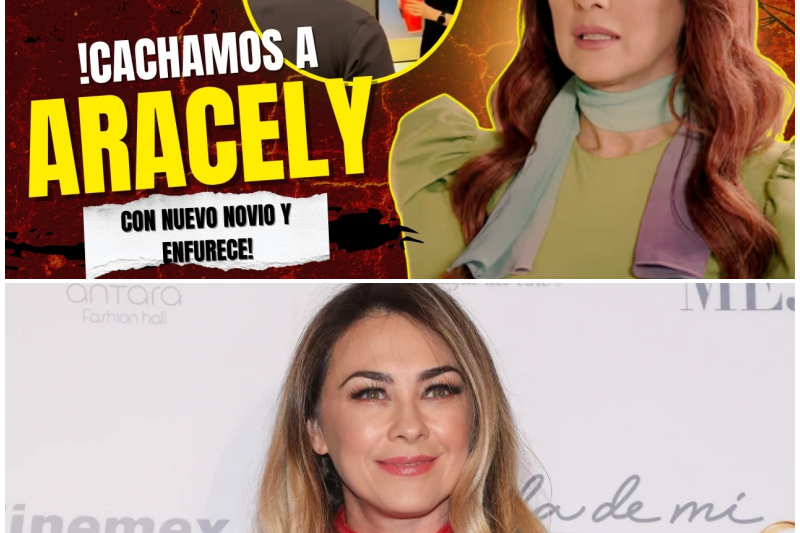 Cachados Infraganti: Aracely Arámbula y su Nuevo Galán Huyen del Cine Tras Incómoda Pregunta Sobre Luis Miguel