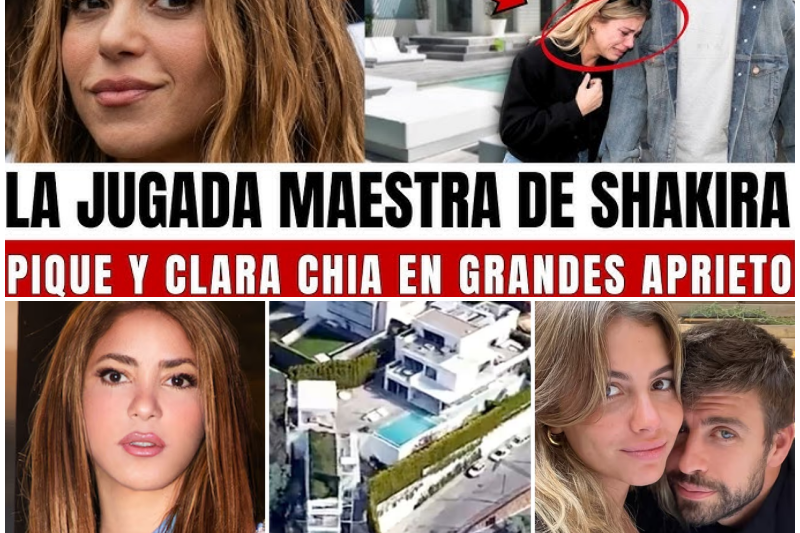 El Jaque Mate de Shakira: La Decisión Definitiva que Arrebata a Piqué y Clara Chía su Último Refugio