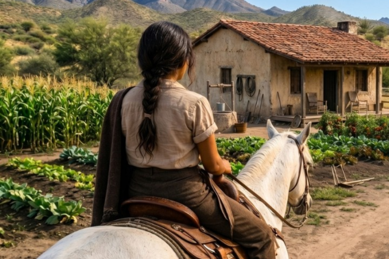 Ella Volvió Para Vender Los Caballos De Su Padre Fallecido… Pero Ya Había Alguien En El Pasto El rugido del motor de mi coche viejo se apagó, pero el silencio que inundó el valle no me trajo paz. Al contrario, me oprimió el pecho. Frente a mí, cruzando la verja oxidada que mi padre tanto había jurado pintar antes de que el maldito cáncer se lo llevara, el panorama era desolador y, a la vez, terrorífico. El aire de Castilla olía a tierra seca, a paja quemada y, extrañamente, a un tabaco barato que mi padre jamás habría tolerado en sus tierras.  —No puede ser —susurré, apretando el volante con tanta fuerza que los nudillos se me quedaron blancos.  Se seponía que la finca Los Olivos estaba abandonada desde hacía tres meses. Yo misma había pagado el papeleo, las deudas notariales y el entierro desde Madrid, vaciando mis ahorros con la única promesa mental de regresar, vender los últimos siete ejemplares de caballos pura sangre andaluza que mi padre criaba con el alma, y cerrar para siempre este capítulo de dolor. Pero lo que vi a través del parabrisas cubierto de polvo me heló la sangre.  En mitad del pasto principal, bajo la sombra del viejo roble donde tantas veces me senté de niña a ver a mi padre domar potros, no estaban los caballos pastando libres. Había camiones de carga pesada, de esos que huelen a mercado clandestino y a prisa. Había hombres vestidos con chaquetas oscuras, con botas embarradas que pisoteaban la hierba seca, moviéndose como sombras en un tablero que no les pertenecía. Y en el centro de todo, un tipo alto, de espalda ancha, fumaba un cigarrillo apoyado contra la valla del corral principal, acariciando con una familiaridad insultante el hocico de Faraón, el semental negro que era el orgullo de mi padre. El animal, que normalmente atacaba a cualquier extraño que osara acercarse a menos de dos metros, agachaba la cabeza, sumiso, casi quebrado.  Una oleada de pura adrenalina y furia ciega sustituyó al miedo. ¿Quién coño se creía esa gente? ¿Cómo habían entrado? La llave de la cadena principal la tenía yo en el bolsillo. Sentí una náusea violenta al darme cuenta de que el candado del portón de entrada no había sido forzado; simplemente lo habían cambiado por uno nuevo, brillante y ajeno.  Me bajé del coche dando un portazo que resonó en todo el valle como un disparo. Los hombres del pasto dejaron de hablar al instante. El tipo del cigarrillo giró la cabeza lentamente. Tenía unos ojos fríos, de esos que han visto demasiadas noches en vela y demasiados negocios turbios en los pueblos del interior de España, donde la ley a veces es solo un rumor lejano. Me miró de arriba abajo, sin prisa, con una sonrisa de suficiencia que me revolvió las tripas.  —Vaya, vaya —dijo, tirando la colilla al suelo y aplastándola con la punta de la bota—. Parece que el fantasma del viejo Manuel ha enviado a su heredera. Llegas tarde, bonita. Este pasto ya tiene dueño.  El regreso que nunca quise emprender Para entender cómo terminé en esa maldita finca, temblando de rabia y rodeada de tipos que parecían sacados de una crónica negra de televisión, hay que mirar atrás. Yo me llamo Valeria. A mis treinta y dos años, pensaba que me había escapado con éxito del destino rural que mi padre quería para mí. Me fui a Madrid a los dieciocho, estudié administración, conseguí un piso pequeño pero decente y me acostumbré al ruido de la Gran Vía, al café para llevar y a la bendita distancia emocional de mi familia.  El campo es duro, ¿saben? Quien les diga que la vida rural es una idílica postal de paz miente o solo va de turismo los fines de semana. La realidad es que el campo te devora la piel, te dobla la espalda y te roba el dinero en un invierno de malas cosechas o una peste en el ganado. Mi padre, Manuel, era un hombre terco, hecho de la misma piedra que las colinas de esta zona de Segovia. Amaba a sus caballos más que a su propia salud. Cuando mi madre murió, se encerró en esos establos y su único diálogo era con los animales. Por eso nos distanciamos. Yo quería un futuro con contratos, sueldos fijos y aire acondicionado; él solo quería ver nacer al próximo potro campeón.  Cuando el hospital me llamó para decirme que su corazón se había parado tras meses de agonía por la enfermedad, no lloré de inmediato. Sentí un peso muerto en el estómago. La herencia no era una bendición, era una condena: una finca enorme con la hipoteca hasta el cuello y siete caballos de raza que costaba un dineral mantener cada día. Mi plan era simple, casi matemático. Volver, tasar los caballos, venderlos a algún ganadero de la zona por un precio razonable, pagar las deudas del viejo y poner el cartel de “Se Vende” en las hectáreas de tierra. Quería liquidar el pasado en cuarenta y ocho horas. Qué ilusa fui.  —¿Quién eres tú y qué haces en la propiedad de mi padre? —le grité al tipo del cigarrillo, avanzando hacia él a pesar de que cada instinto de supervivencia en mi cuerpo me decía que diera la vuelta y me subiera al coche.  El hombre no se inmutó. Caminó hacia la valla con una parsimonia que me ponía enferma. Llevaba una chaqueta de cuero gastada y unas manos curtidas, llenas de cicatrices.  —Me llamo Julián, por si te interesa la educación —respondió con una voz ronca, pausada—. Y respecto a lo de la propiedad… bueno, las cosas cambian rápido cuando uno se muere y deja papeles firmados por ahí. Estos caballos, y este pedazo de tierra donde pisan, ya no son tuyos, Valeria. Tu padre me los vendió tres semanas antes de estirar la pata.  El mundo se me tambaleó bajo los pies.  —¡Eso es mentira! —exclamé, sintiendo que la voz se me quebraba, lo cual odié profundamente—. Mi padre estaba ingresado en el hospital de Segovia hace tres semanas. Apenas podía mantener la pluma para firmar el consentimiento de la sedación paliativa. ¡Eres un estafador!  Julián metió la mano en el bolsillo interior de su chaqueta y sacó un fajo de papeles doblados. Me los extendió con una mirada de absoluta frialdad.  —Míralo tú misma, abogada de ciudad. Firma, sello del notario del pueblo de al lado y el recibo del pago en efectivo. Tu padre necesitaba liquidez para sus tratamientos y para, bueno… ciertas deudas de juego que nunca te contó, claro. A las hijas que viven en la capital se les ocultan esas cosas para que no se avergüencen del viejo.  Agarré los papeles de un tirón. Mis ojos escanearon las líneas con desesperación. La firma al final del documento tenía esos trazos temblorosos característicos de los últimos días de mi padre, pero el sello notarial parecía auténtico. Sentí un sudor frío recorrerme la nuca. Conozco bien los contratos, trabajo con ellos a diario en Madrid, y aunque este tenía un formato extrañamente rústico, legalmente parecía una trampa perfectamente armada.  Mi opinión personal sobre esto: En los pueblos pequeños de España, la línea entre la legalidad y el caciquismo local es tan delgada que a veces ni se ve. Cualquiera que haya tenido terrenos en el interior sabe que un notario corrupto o un papel firmado a medianoche en una taberna tiene más peso que diez años de llamadas telefónicas desde la ciudad. Es una realidad asquerosa, pero real como la vida misma. Mi padre había sido engañado, o peor, extorsionado en sus horas más bajas.  La soledad del establo y las cuentas pendientes No me quedé a discutir. Sabiendo que estaba en desventaja numérica y física, di media vuelta, me subí al coche y arranqué derrapando en la grava, dejando una nube de polvo tras de mí. Julián ni siquiera se movió; solo me vio marchar con esa sonrisa de lobo que sabe que la oveja no tiene adónde ir.  Me instalé en la única fonda del pueblo cercano, un lugar con olor a rancio, paredes desconchadas y un televisor viejo que siempre estaba sintonizado en el canal de las carreras de toros o el telediario local. La dueña, una mujer mayor llamada Doña Carmen que recordaba a mi madre, me sirvió un plato de potaje de garbanzos sin decir palabra, pero sus ojos reflejaban una lástima que me revolvió las entrañas.  —Así que has vuelto, Valeria —dijo finalmente, limpiando la mesa con un trapo húmedo—. Siento lo de Manuel. Era un hombre terco, pero un buen hombre.  —Gracias, Carmen —dije, moviendo la cuchara sin apetito—. Aunque parece que no todos pensaban lo mismo. ¿Quién es ese tal Julián que está metido en mi finca?  Carmen miró hacia la puerta de la fonda como temiendo que las paredes tuvieran oídos. Se inclinó hacia mí, bajando la voz hasta convertirla en un susurro áspero.  —Ese hombre es un peligro, hija. Julián “El Tuerto” le dicen, aunque ve mejor que todos nosotros juntos. Llegó hace un par de años del sur. Se dedica a la compraventa de ganado, pero todo el mundo sabe que es una tapadera para mover dinero negro y quedarse con las fincas de los viejos que se quedan solos. Tu padre… tu padre estaba muy mal de dinero los últimos meses, Valeria. Los tratamientos eran caros y la comida para los caballos no se paga sola. Pidió ayuda donde no debía.  —¿Y el notario? ¿Don Tomás? Su sello está en el papel.  Carmen soltó una risa amarga que sonó como madera seca rompiéndose.  —Don Tomás juega al dominó con Julián todos los jueves en el bar de la plaza. En este pueblo, el dinero no habla, grita. Si tienes ese papel en la mano, lo tienes muy difícil, muchacha. Vuelve a Madrid. Olvídate de los caballos. Esos animales ya están sentenciados.  Esa frase me atravesó como un puñal: “Esos animales ya están sentenciados”.  A la mañana siguiente, desoyendo los consejos de Carmen, regresé a la finca. Esta vez fui a pie por el camino trasero, el que cruza el arroyo seco, para que no escucharan el motor de mi coche. Me colé por el agujero de la cerca que yo misma usaba cuando era niña para escapar de los castigos de mi padre. El aire de la mañana era frío y la escarcha cubría las hojas de los olivos.  Me acerqué a los establos traseros, esos que Julián y sus secuaces no parecían estar usando todavía porque estaban demasiado ocupados preparando los camiones de transporte en el pasto principal. Cuando abrí la puerta de madera carcomida, el olor familiar a estiércol, cuero viejo y avena me golpeó con la fuerza de un camión. Y allí estaban.  No los siete, solo tres. Los otros cuatro ya se los habían llevado, probablemente en la noche. Entre los que quedaban estaba Luna, una yegua torda, vieja y mansa, que mi padre me regaló cuando cumplí los quince años. Estaba delgada, con las costillas marcadas bajo la piel cenicienta, y sus ojos tenían esa nube grisácea de la tristeza equina. Al verme, soltó un bufido suave, reconociéndome de inmediato a pesar de los años de ausencia.  Me acerqué a ella y le rodeé el cuello con los brazos. Lloré. Lloré por mi padre, por mi cobardía de haberme ido a Madrid huyendo de las responsabilidades, por haberlo dejado solo frente a lobos como Julián. Sentí el calor del animal contra mi pecho y, en ese momento, la administradora fría y calculadora que yo pretendía ser en la gran ciudad se desintegró por completo. No podía dejar que se los llevaran al matadero o a circuitos de carreras clandestinas. Esos caballos eran el último latido del corazón de mi padre.  —No voy a dejar que te lleven, Luna —le prometí al oído, sintiendo cómo el animal apoyaba su pesado hocico en mi hombro—. Te lo juro por él.  El plan y la cruda realidad del entorno Para ganar una guerra en un pueblo, no puedes usar las leyes de la ciudad. El código penal no sirve de nada si el juez de paz local es el primo del tipo que te está robando. Necesitaba una estrategia diferente, algo que uniera el conocimiento del terreno con la debilidad de Julián: su propia codicia.  Pasé los siguientes dos días vigilando la finca desde la colina del este, anotando los movimientos de los camiones. Julián estaba sacando los caballos poco a poco para no levantar sospechas entre el Seprona (el servicio de protección de la naturaleza de la Guardia Civil), que aunque a veces tarda en actuar, si ve un movimiento masivo de animales sin guías sanitarias, interviene. Descubrí que los camiones salían siempre a las tres de la madrugada, aprovechando el cambio de turno de la patrulla rural.  Un matiz que viví de cerca: Hace años, un vecino de mi infancia intentó denunciar un robo de linderos. Fue a la Guardia Civil, rellenó veinte papeles, esperó tres meses y, al final, el caso se archivó porque los testigos “se olvidaron” de lo que habían visto tras recibir sutiles amenazas. En el campo, si esperas a que la burocracia te salve, terminas enterrado bajo tus propias escrituras. Hay que actuar rápido y con la misma astucia que el enemigo.  Decidí jugar una carta arriesgada. Fui a visitar a Don Tomás, el notario, a su despacho oficial en la plaza del pueblo. Era un edificio antiguo, con olor a papel viejo y a tabaco de pipa. El hombre, un anciano de pelo canoso y mirada esquiva tras unas gafas de montura de oro, se sorprendió al verme entrar sin cita previa.  —Valeria, por Dios, qué sorpresa —dijo, intentando forzar una sonrisa paternal que no llegó a sus ojos—. Siento tanto lo de tu padre… Justo iba a enviarte una notificación para los trámites de la herencia, pero veo que ya estás al tanto de la… dolorosa situación financiera que dejó.  —Déjese de hipocresías, Don Tomás —dije, sentándome frente a él y apoyando las manos en su escritorio de caoba—. He visto el contrato de compraventa de Julián. Sé que la firma es falsa o fue obtenida bajo coacción mientras mi padre estaba sedado con morfina en la planta de oncología. Y usted firmó ese sello.  El notario se puso pálido, pero recuperó la compostura rápidamente, ajustándose las gafas con un gesto nervioso.  —Eso es una acusación muy grave, jovencita. Ese documento cumple con todos los requisitos legales. Tu padre compareció…  —Mi padre no pudo comparecer en su despacho porque el registro del hospital demuestra que ese día estaba inconsciente —le interrumpí, mintiendo descaradamente sobre los registros del hospital para ver su reacción. El farol funcionó.  Don Tomás tragó saliva. Sus dedos empezaron a tamborilear sobre la mesa. Sabiendo que lo tenía acorralado por el pánico a perder su licencia y terminar en la cárcel a su edad, suavicé el tono, adoptando una postura de negociación que aprendí en las reuniones corporativas más duras de Madrid.  —Mire, Don Tomás. No quiero arruinarle la jubilación. Solo quiero recuperar lo que es mío. Sé que Julián le paga una miseria por estos favores. Yo le ofrezco algo mejor: el silencio. A cambio, necesito que redacte un contra documento, un acta de rescisión de contrato por vicio de consentimiento, fechada antes de la muerte de mi padre. Si lo hace, me llevo los caballos, vendo la finca por los canales legales y usted nunca volverá a saber de mí ni de la inspección del colegio de notarios.  El viejo me miró durante lo que pareció una eternidad. Podía ver el engranaje de su mente calculadora sopesando los riesgos. Por un lado, Julián y su temperamento violento; por el otro, una denuncia formal que destruiría su reputación de cincuenta años en la provincia.  —Julián no se va a quedar de brazos cruzados, Valeria —susurró el notario, con la voz temblorosa—. Ese hombre no es un simple tratante de ganado. Tiene gente detrás… gente de Madrid que financia la compra de estas fincas para convertirlas en vertederos ilegales o cotos de caza privados para viciosos. Si le quitas los caballos, te buscará.  —Que me busque —respondí con una firmeza que ni yo misma sabía que poseía—. Pero usted me va a dar ese papel. Ahora mismo.  La noche del asalto al pasto Con el documento legal firmado y sellado por un aterrorizado Don Tomás en mi bolso, regresé a la fonda de Carmen para preparar la fase final. No podía simplemente ir con la Guardia Civil a las tres de la tarde; Julián se enteraría antes de que la patrulla saliera del cuartel debido a sus chivatos en el pueblo. Tenía que pillarlo con las manos en la masa, en mitad del transporte ilegal de los últimos caballos, donde el documento del notario actuaría como una trampa mortal irrefutable.  Llamé a un viejo amigo de mi padre, el tío Mateo, un camionero jubilado que aún conservaba un remolque para ganado y que odiaba a Julián tanto como yo por haberle estafado con la venta de un tractor años atrás. Al principio, Mateo se negó, temeroso de las represalias, pero cuando le mostré el papel del notario y le hablé del sufrimiento de los animales, el orgullo del viejo arriero castellano despertó.  —A las dos de la madrugada en el camino del arroyo, Valeria —me dijo por teléfono, con su voz de fumador empedernido—. Llevo las cuerdas y los cabezales. Pero si las cosas se ponen feas, nos largamos. No voy a morir por cuatro patas.  La noche cayó sobre el valle como una manta de plomo negro. No había luna, lo cual era perfecto para nosotros pero también para ellos. A la 1:45 AM, me encontraba escondida entre los matorrales de la colina, observando el pasto a través de unos prismáticos viejos que encontré en la guantera del coche de mi padre.  Las luces de los establos se encendieron de repente. Dos camiones grandes, sin matrículas visibles o tapadas con barro, entraron en el recinto. Vi a Julián salir de la casa de los guardeses de la finca, con una linterna en la mano y dando órdenes a gritos. Estaban sacando a Faraón, a Luna y al otro potro que quedaba. Los animales relinchaban, nerviosos por la oscuridad y los malos modos de los mozos, que los arreaban con varas eléctricas. Ver los chispazos azules contra la piel de los caballos de mi padre me encendió la sangre de una forma indescriptible.  —Ya vienen —susurré por el walkie-talkie a Mateo, que esperaba con su remolque oculto a quinientos metros de la salida trasera.  Bajé de la colina corriendo, resbalando con las piedras sueltas y destrozándome las manos contra las zarzas, pero no sentía el dolor. Llegué al portón principal justo cuando el primer camión cargado intentaba salir a la carretera comarcal. Me planté en mitad del camino vecinal, justo bajo la luz del único poste eléctrico, con los brazos cruzados y el coche cruzado en mitad de la calzada, bloqueando el paso por completo.  El camión frenó en seco con un chirrido espantoso de los frenos de aire. La puerta del copiloto se abrió y Julián bajó de un salto, con la cara desencajada por la sorpresa y la rabia. Detrás de él, tres de sus matones bajaron del segundo vehículo, empuñando varas de madera.  —¡¿Pero qué coño haces, niñata?! —rugió Julián, avanzando hacia mí con pasos agigantados—. ¡Quita ese trasto del camino si no quieres que lo pase por encima con el camión! ¡Te advertí que te fueras a Madrid!  —La que te advierte soy yo, Julián —dije, sacando el documento del bolso y mostrándolo bajo la luz amarillenta del farol—. Este es un acta de nulidad absoluta de la compraventa. Don Tomás ha testificado ante notaría superior que el contrato que tú tienes es nulo por fraude y falsedad documental. Legalmente, estás transportando ganado robado en una propiedad privada. Y la Guardia Civil está en camino.  Julián se detuvo a dos metros de mí. Sus ojos se abrieron de par en par al ver los sellos frescos en el papel. Por un segundo, vi el miedo en su mirada, el pánico del criminal que se sabe descubierto. Pero el miedo en hombres como él dura poco; se transforma rápidamente en violencia pura.  —¿Te crees muy lista con tus papelitos de la capital? —siseó, sacando una navaja de albacete del bolsillo con un chasquido metálico que cortó el aire de la noche—. Aquí los papeles no valen una mierda cuando estás bajo tierra, Valeria. Dame eso.  Dio un paso hacia mí, con el brillo de la hoja reflejando la luz del poste. En ese instante de terror absoluto, donde el tiempo pareció detenerse y reviví cada advertencia de que el campo puede ser un lugar sin ley, un sonido atronador rompió la noche.  No fue la Guardia Civil. Fue un relincho salvaje, agudo y furioso que provino del interior del primer camión. Faraón, el semental negro, respondiendo quizás al estrés de la situación o al olor del miedo en el aire, comenzó a dar coces brutales contra los paneles de madera del remolque. El impacto fue tan violento que el camión entero comenzó a balancearse. Uno de los paneles laterales cedió con un crujido ensordecedor y la enorme cabeza negra del caballo emergió, con los ojos inyectados en sangre y las fauces abiertas.  El caos se desató. Los matones de Julián corrieron a intentar contener al animal, temiendo que destrozara la carga o escapara. Julián se giró, distraído por la destrucción de su mercancía más valiosa. Ese segundo fue todo lo que necesité.  Aprovechando su distracción, me abalancé sobre él y le propiné una patada con todas mis fuerzas en la rodilla, usando las botas de campo pesadas que me había puesto para la ocasión. Julián soltó un grito de dolor y cayó al suelo de rodillas, soltando la navaja sobre la grava. Recogí el arma de un manotazo y corrí hacia la parte trasera del camión, donde las maderas rotas habían creado una rampa de escape improvisada.  —¡Mateo, ahora! —grité por el walkie-talkie.  El camión de Mateo apareció por el camino lateral con las luces largas encendidas, cegando a los matones que intentaban atrapar a Faraón. En mitad de la confusión, abrí la compuerta de seguridad del camión de Julián. Los caballos, asustados pero reconociendo la voz de Mateo que los llamaba con los silbidos que mi padre usaba, saltaron del vehículo de los secuestradores directo al camino de tierra. Luna corrió hacia mí, y yo, sin pensarlo, me agarré a su crín guiándola hacia el remolque abierto de Mateo que ya estaba posicionado en posición de escape.  Fue una maniobra limpia, nacida de la desesperación y de esa conexión mística que mi padre siempre decía que existía entre un criador y sus bestias. Subimos a los tres caballos restantes en un tiempo récord de tres minutos, mientras Julián intentaba levantarse del suelo, insultando y maldiciendo a sus hombres que huían despavoridos ante la mención de la Guardia Civil, cuyas sirenas reales, esta vez sí, comenzaban a escucharse a lo lejos, subiendo por la carretera del puerto.  Un nuevo amanecer para “Los Olivos” El sol comenzó a salir por detrás de las cumbres de la Sierra de Guadarrama, tiñendo el cielo de un tono rosa y dorado que hacía tiempo no veía en la contaminación de Madrid. Estábamos en los corrales de la finca de Mateo, a unos treinta kilómetros del pueblo, a salvo de las garras de Julián. Los caballos descansaban finalmente, comiendo avena fresca y con las heridas de las varas eléctricas tratadas con ungüento.  Julián fue detenido esa misma noche por la Guardia Civil. El camión sin matrícula, los caballos sin papeles sanitarios y el testimonio firmado por el propio notario Don Tomás —quien prefirió hundir a su socio antes de ir él a la cárcel— fueron pruebas más que suficientes para que el juez dictara prisión provisional por robo de ganado, extorsión y falsedad documental. Resultó que Carmen tenía razón: Julián era buscado por una red más grande en la capital por estafas inmobiliarias rurales.  Me senté en una bala de paja, con una taza de café caliente entre las manos que me había dado la esposa de Mateo. Tenía el cuerpo dolorido, la ropa rota y las manos llenas de costras. Si me hubieran dicho hace una semana que estaría metida en una persecución nocturna de caballos en mitad de Segovia, me habría reído en la cara del interlocutor. Pero allí estaba.  Una reflexión que me cambió la vida: A veces pensamos que huir a la ciudad nos limpia de nuestras raíces, que un trabajo de oficina y un sueldo a fin de mes nos definen. Pero la tierra tiene memoria. La sangre tiene memoria. El dolor de perder a mi padre me trajo de vuelta, pero el amor por estos animales y el respeto por su legado fue lo que me hizo quedarme. No podía simplemente venderlos y mirar hacia otro lado. Eso habría sido traicionar a Manuel una segunda vez, y esta vez, de forma imperdonable.  Miré a Faraón, que ahora pastaba tranquilo en el pequeño prado de Mateo, con el pelaje negro brillando bajo los primeros rayos del sol. Decidí que no iba a vender los caballos. Al menos, no a cualquiera. Y tampoco iba a vender la finca Los Olivos.  El futuro: Las raíces no se venden, se defienden Han pasado tres años desde aquella noche de locura en el pasto. Si me buscan ahora, ya no me encontrarán en ese despacho acristalado del centro de Madrid analizando contratos de fusiones corporativas. Ahora mi oficina tiene paredes de piedra, olor a alfalfa y el techo es el cielo de Castilla.  Decidí dejar mi trabajo en la capital. Liquidé mi piso, usé los pocos ahorros que me quedaban y, con la ayuda de un crédito para jóvenes agricultores y ganaderos que ofrece la Unión Europea, reformé por completo la finca de mi padre. No fue fácil. Los primeros dos años fueron un infierno de papeleos, madrugadas a bajo cero y dolores de espalda que me hacían dudar cada noche de si había tomado la decisión correcta. Hubo meses donde apenas tenía para pagar la luz de los establos. Pero cada vez que veía nacer a un nuevo potro, sabía que estaba en el lugar correcto.  Hoy, Los Olivos ya no es una finca en quiebra. La reconvertí en un centro de equinoterapia para niños con discapacidades y una escuela de equitación respetuosa con el animal, alejándome de las técnicas de doma agresivas que tipos como Julián utilizaban. Los caballos de mi padre, los que salvé esa noche, son los terapeutas estrella. Luna, a pesar de su edad, tiene una paciencia infinita con los más pequeños; parece que supiera que su misión en la vida cambió de la carga a la sanación.  Julián sigue cumpliendo condena en el centro penitenciario de Segovia, y la última vez que supe de Don Tomás, se había jubilado anticipadamente, viviendo recluido en su casa del pueblo, devorado por la vergüenza y el vacío de sus antiguos vecinos. El pueblo ha cambiado también. La gente ya no agacha la cabeza cuando ven un camión extraño; aprendieron que el silencio los hace cómplices y que la tierra se defiende con la ley, pero también con el coraje.  A veces, por las tardes, cuando el sol se oculta tras el roble viejo del pasto principal, me subo a lomos de Faraón —que ahora solo responde a mis órdenes— y recorro los límites de la propiedad. Siento el viento frío en la cara y, juro por lo más sagrado, que a veces puedo escuchar la risa ronca de mi padre entre el murmullo de las hojas de los olivos, aprobando el rumbo que tomó su legado.  El campo no es un lugar idílico, lo sigo manteniendo. Es duro, es traicionero y a veces te exige la vida a cambio de nada. Pero es mío. Es el lugar donde mi padre vivió, donde luchó y donde yo, finalmente, encontré mi verdadera libertad entre los caballos que él tanto amó y que alguien, una noche de codicia, intentó arrebatarme del pasto.