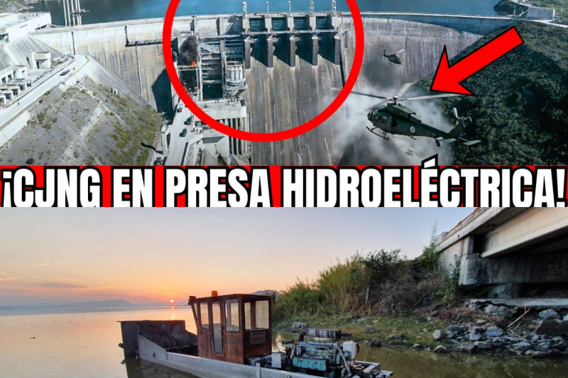 🇲🇽🚨MICHOACÁN EN SHOCK TOTAL MURCIÉLAGOS HALLAN BASE CJNG EN PRESA HIDROELÉCTRICA COMPUERTAS INTERNAS