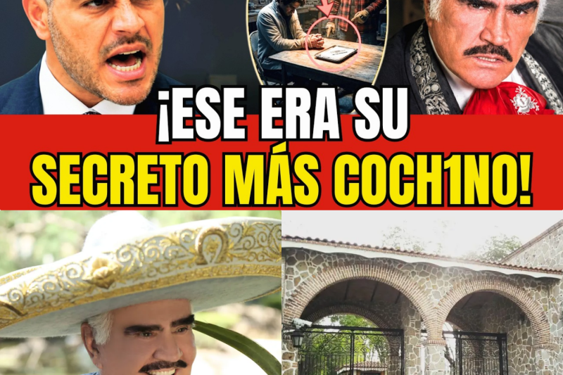 El Lado Oscuro de Los Tres Potrillos: Los Secretos que Vicente Fernández Ocultó al Mundo
