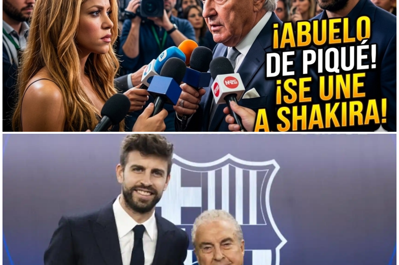 El Golpe Maestro del Patriarca: El Abuelo de Piqué Desafía a su Familia y Hace Llorar a Shakira con un Millonario Regalo de Bienvenida