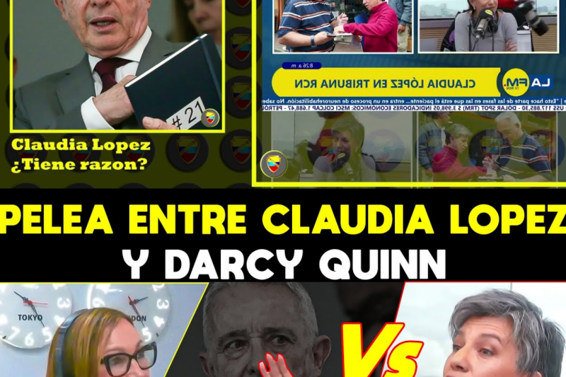 Fuerte choque en vivo: Claudia López arrincona a Darcy Quinn al recordar las 120 condenas por parapolítica y el futuro judicial de Álvaro Uribe