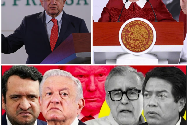 ¡Sacrificio en la 4T! AMLO Ordena a Sheinbaum Entregar a Mario Delgado a Estados Unidos Para Salvar a su Hijo Andy