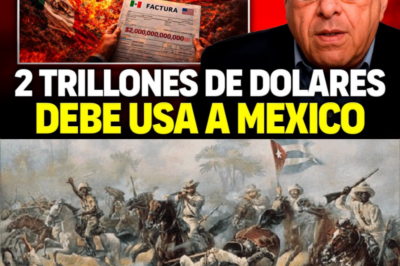Richard Wolff: MÉXICO PRESENTA la FACTURA de $2 TRILLONES — El Territorio Que USA Nunca Pagó