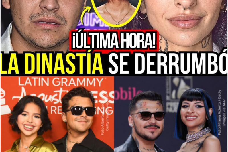 El colapso de un imperio musical: Christian Nodal fracasa con su disco, Ángela Aguilar planea huir a Europa y la Dinastía Aguilar se desmorona ante el rechazo de México