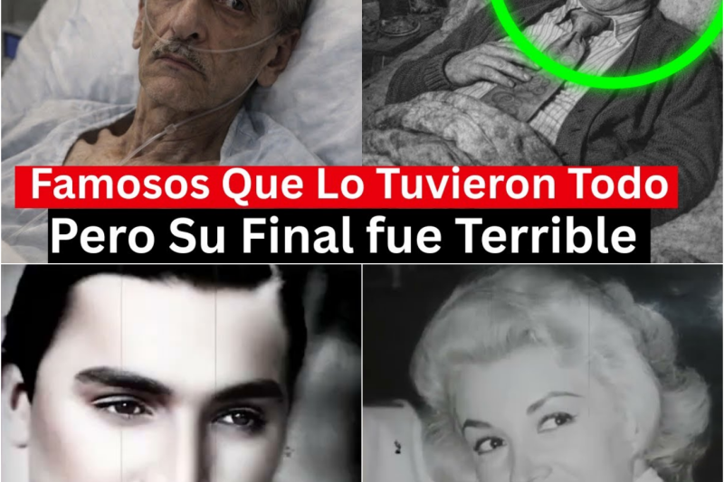 El Lado Oscuro de la Época de Oro: Ídolos del Cine que Terminaron en la Miseria, la Locura y la Tragedia