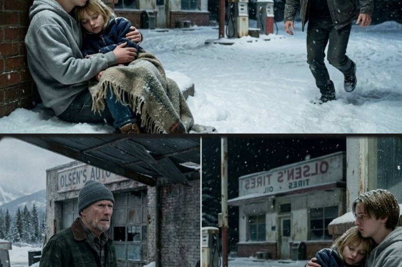 Clint Eastwood Halló 2 Niños SOLOS en la Nieve y les CAMBIÓ la Vida Para Siempre