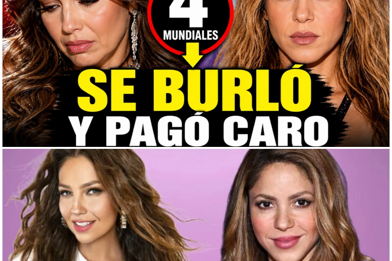 El Silencio Que Aplastó Las Palabras: Por Qué El Ataque De Thalía A Shakira Se Convirtió En El Peor Error De Su Carrera
