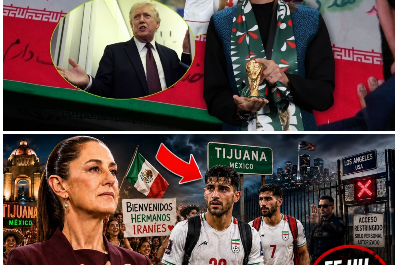 SHEINBAUM ABRIÓ la PUERTA a IRÁN y Estados Unidos NO lo Esperaba en el Mundial