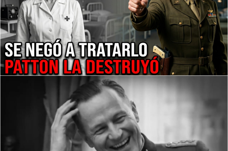 Lo que Hizo Patton Cuando una Enfermera Rechazó a un Soldado Negro
