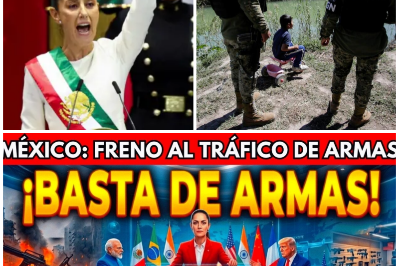 ¡Jaque Mate Histórico! México Paraliza a Washington, Condiciona el T-MEC y Exige el Fin del Tráfico de Armas