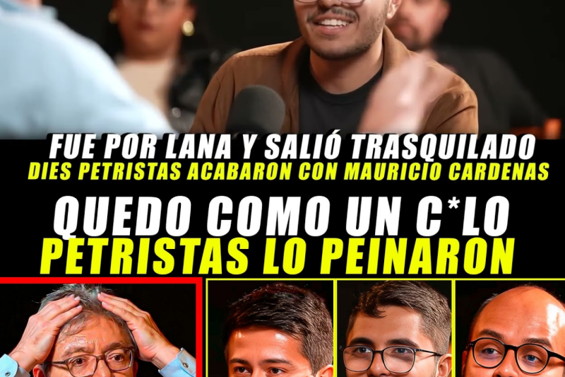Tensión en el debate: Mauricio Cárdenas es increpado por jóvenes petristas tras acusar a Petro de “comprar las elecciones”