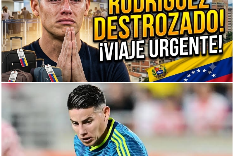 El Fútbol de Luto: La Devastadora Tragedia en Venezuela que Destroza a James Rodríguez a Horas de un Partido Histórico
