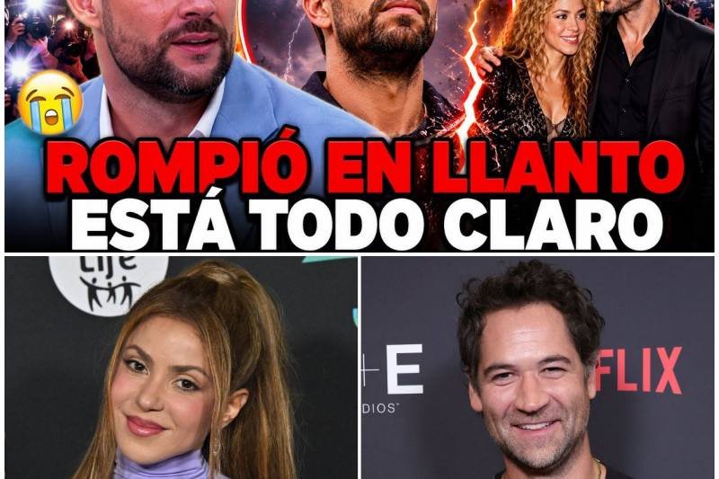 El Triángulo Inesperado: Shakira Reaparece con Manuel García Rulfo Mientras Clovis Colapsa en Plena Televisión