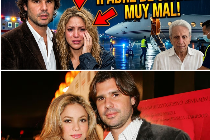 El Drama Oculto Detrás del Récord: El Estado Crítico del Padre de Shakira y el Inesperado Viaje de Antonio de la Rúa a Colombia