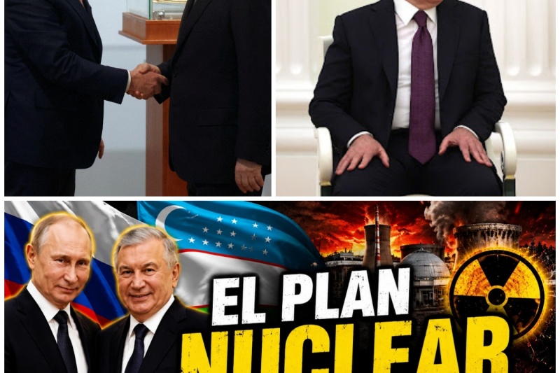 ¡Día Histórico en San Petersburgo! Rusia y Uzbekistán Sellan un Monumental Pacto Nuclear que Redefine el Futuro Energético Global