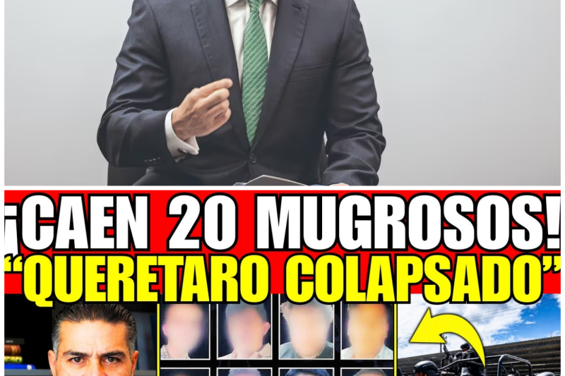 ¡HARFUCH CAZA a 20 MUGROSOS en QUERETARO; SIC4R1OS y HUACHICOLEROS CAEN en OPERATIVO!