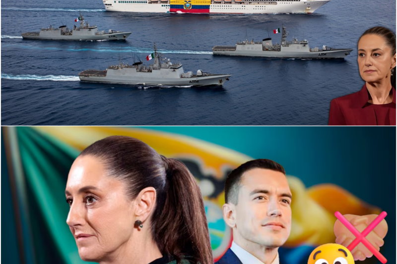 ¡Escándalo en Alta Mar! México Intercepta Militarmente un Crucero Ecuatoriano y Destapa una Sofisticada Red de Tráfico Internacional