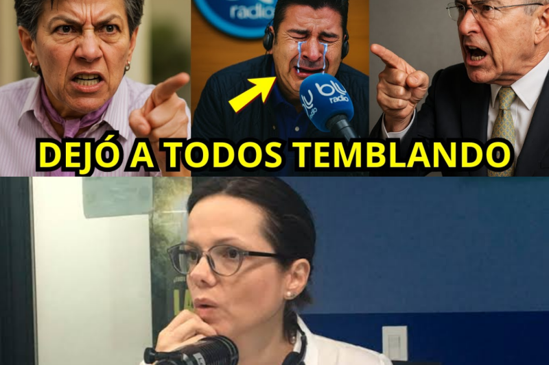 La furia de Claudia López en Blu Radio y el estallido contra la manipulación