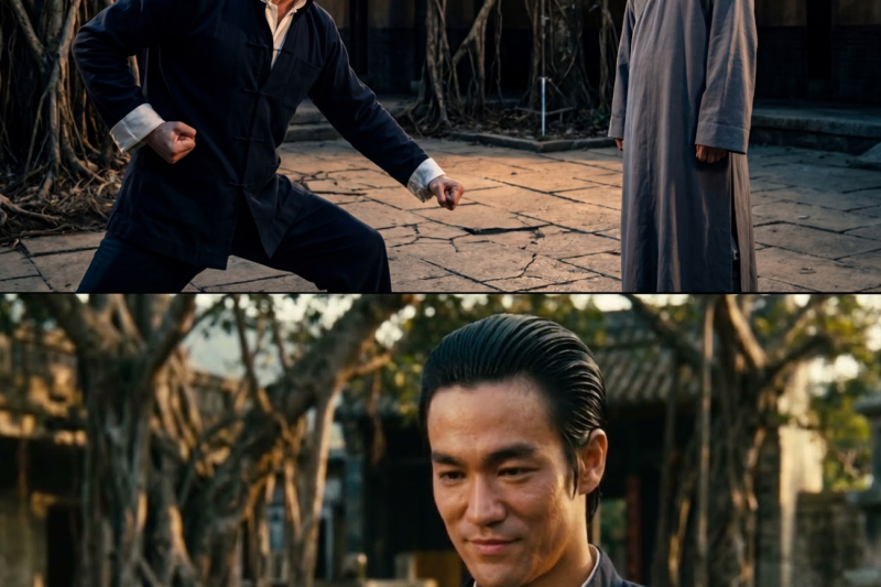 Bruce Lee aceptó pelear vendado contra un monje ciego — esa pelea fue su mayor aprendizaje