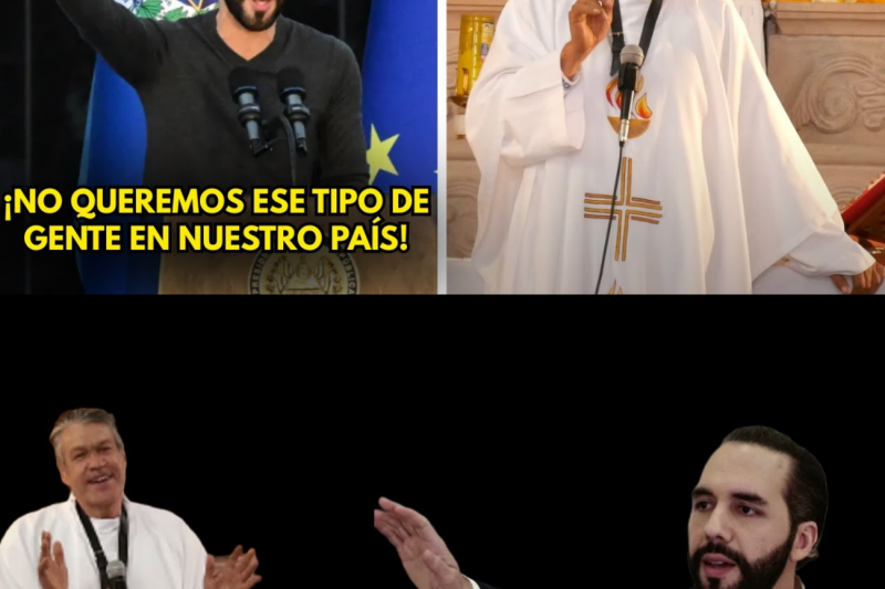 El Padre Pistolas enfrenta a Nayib Bukele durante la misa… y su mensaje sacude al país