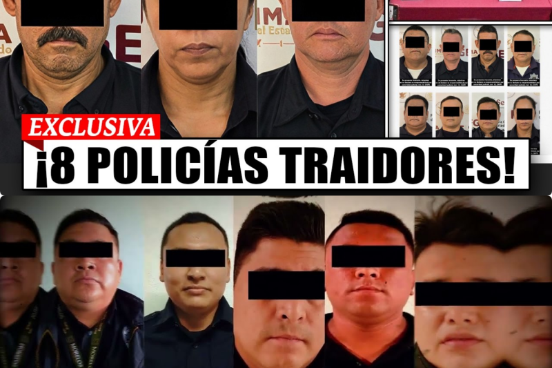8 UNIFORMADOS INFILTRADOS DURANTE AÑOS: LA INVESTIGACIÓN QUE REVELÓ A LOS TRAIDORES DE MANZANILLO