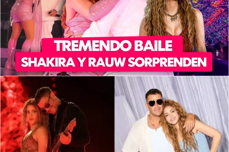 Shakira y Rauw Alejandro paralizan el MetLife: Una noche histórica de música y sorpresas inolvidables