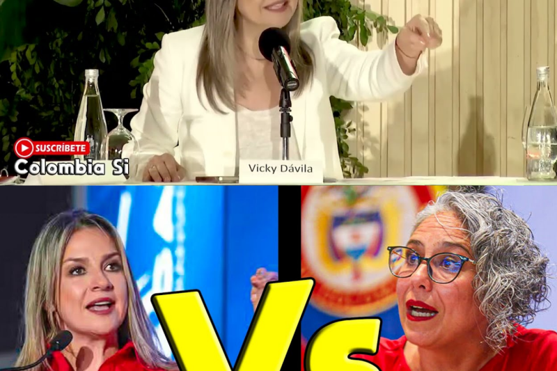 Tensión máxima en el debate presidencial: El fuerte choque entre María José Pizarro y Vicky Dávila fractura la discusión sobre el futuro de Colombia