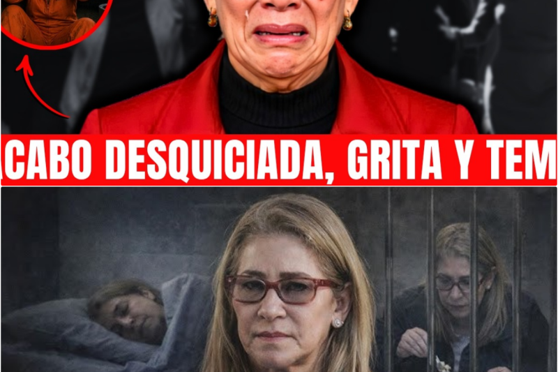 LOS LLANTOS DESCONSOLADOS QUE VIVE HOY CILIA FLORES EN LA CÁRCEL