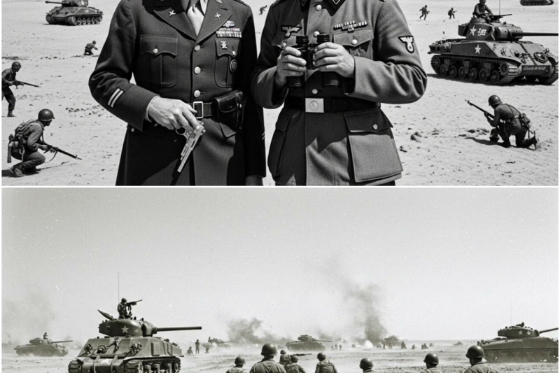 Rommel Riéndose de ‘Niños Americanos’ — Hasta Que Patton Demostró Quién Mandaba