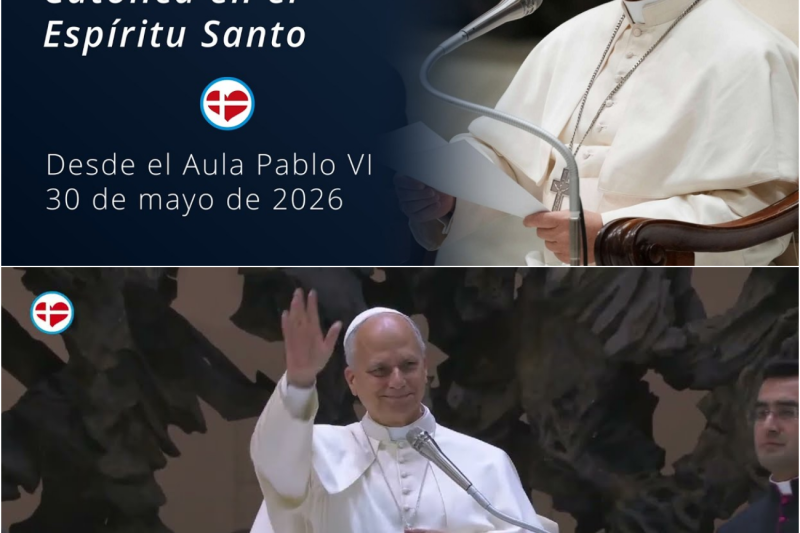 La inundación de gracia en Roma: El Papa León XIV encabeza su histórico primer encuentro con la Renovación Carismática Católica en el Aula Pablo VI