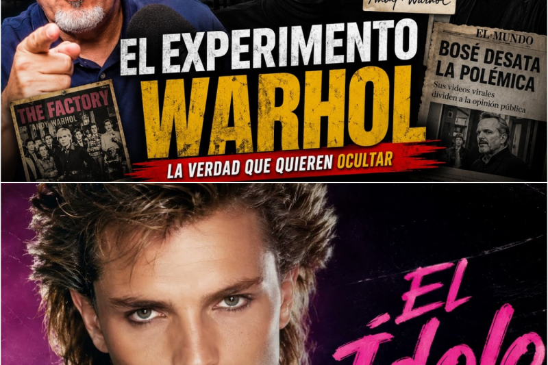 El Experimento Warhol: La perturbadora teoría detrás de la demolición controlada y la supuesta “locura” de Miguel Bosé