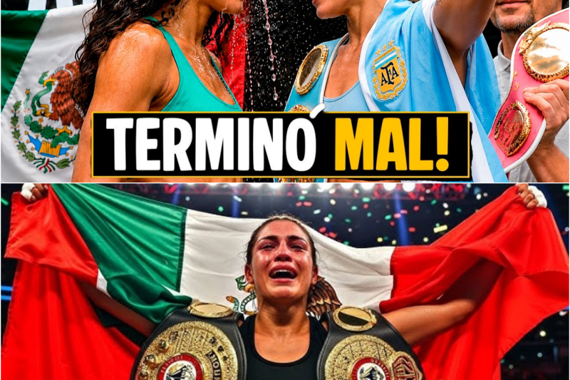 Dijeron que las Mexicanas no Sabían Boxear y Terminó Mal