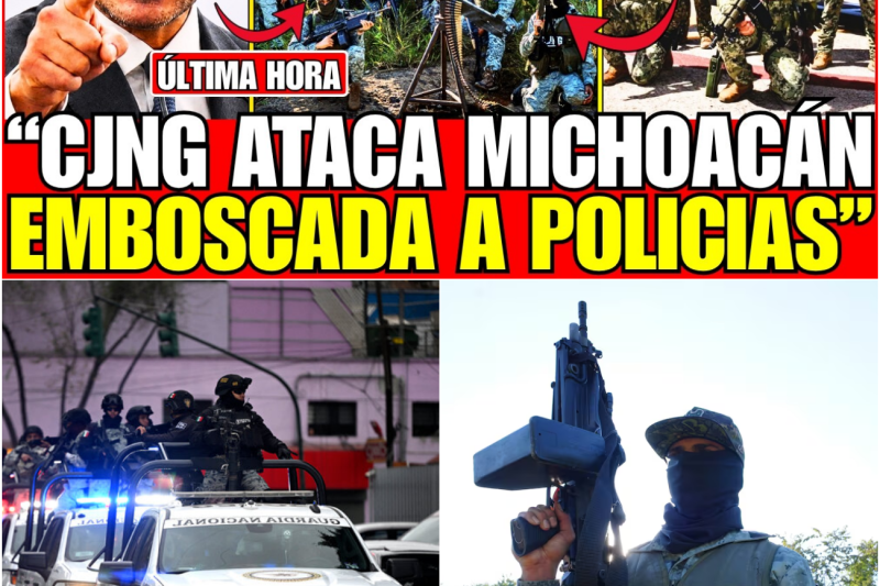 ¡El Golpe de Harfuch! La Verdad Oculta de la Emboscada en Michoacán y el Operativo que Destrozó al Comando en 11 Minutos