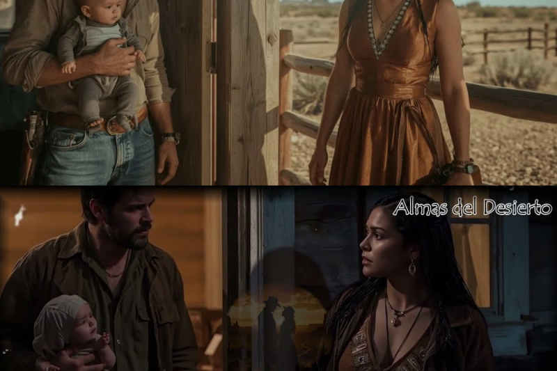 El bebé del vaquero viudo lloraba cuando tocaron la puerta.. La mujer apache dijo： ＂Yo tengo leche＂