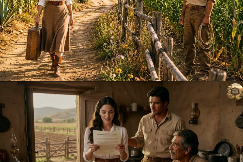 Tras la quiebra, lo perdió todo y regresó a la milpa de su padre… pero alguien la había esperado…