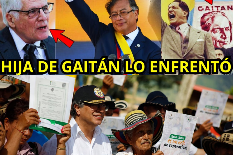 La carta de Gloria Gaitán y el día que los campesinos lloraron por sus tierras