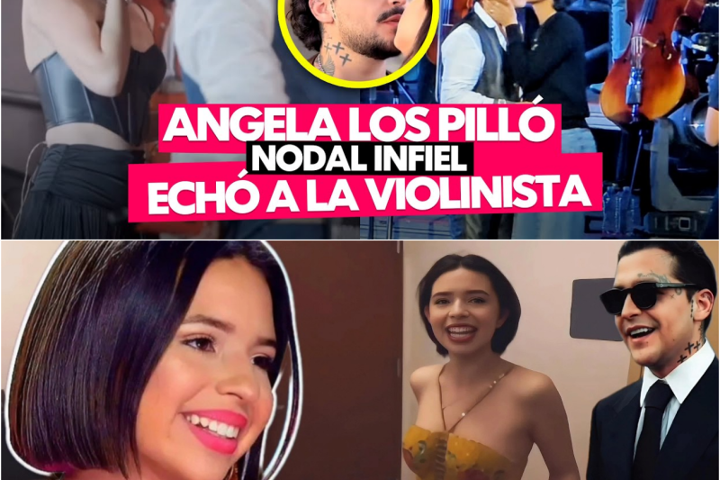 El Escándalo que Sacude a la Dinastía: ¿Infidelidad de Nodal con su Violinista Detrás del Despido de Esmeralda Canape?