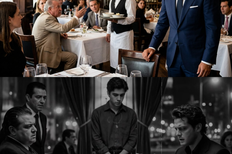 Luis Miguel Vio a un Mesero Siendo Humillado en un Restaurante — Lo que Hizo Después….