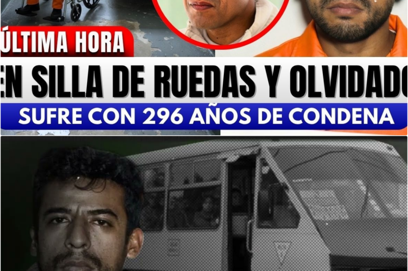 Así Paga condena “El Coqueto”: Sin poder Caminar y Sin Visitas en 14 Años