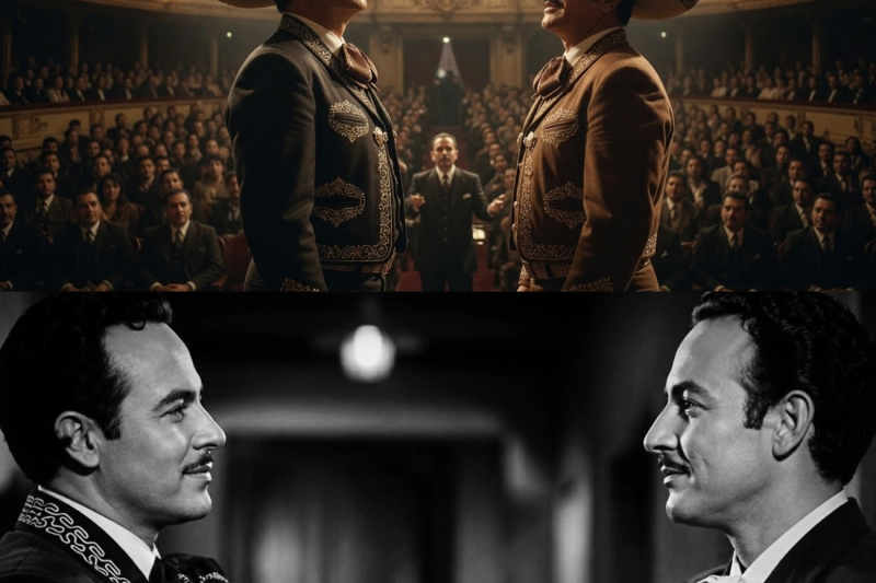 Jorge Negrete Hizo Una Apuesta con Pedro Infante. La canción llegó al número 1 — No tuvo otra opción