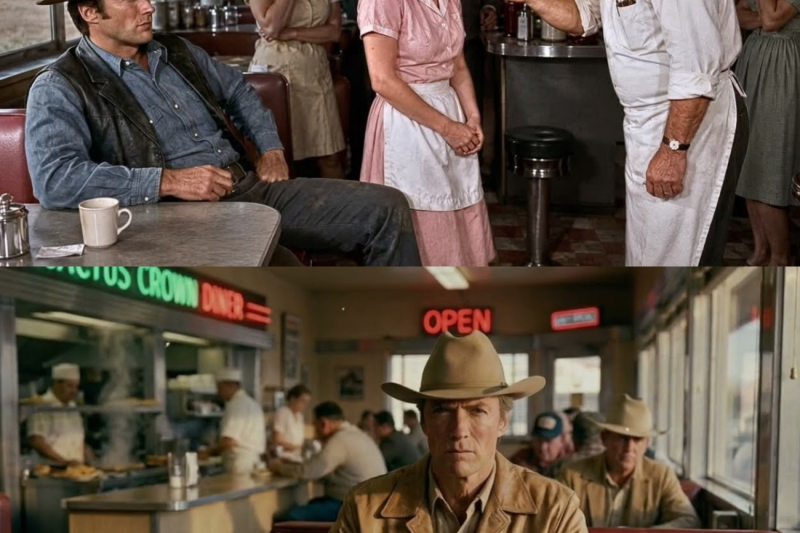 Mesera RUEGA no ser despedida frente a Clint Eastwood… y lo CAMBIÓ TODO