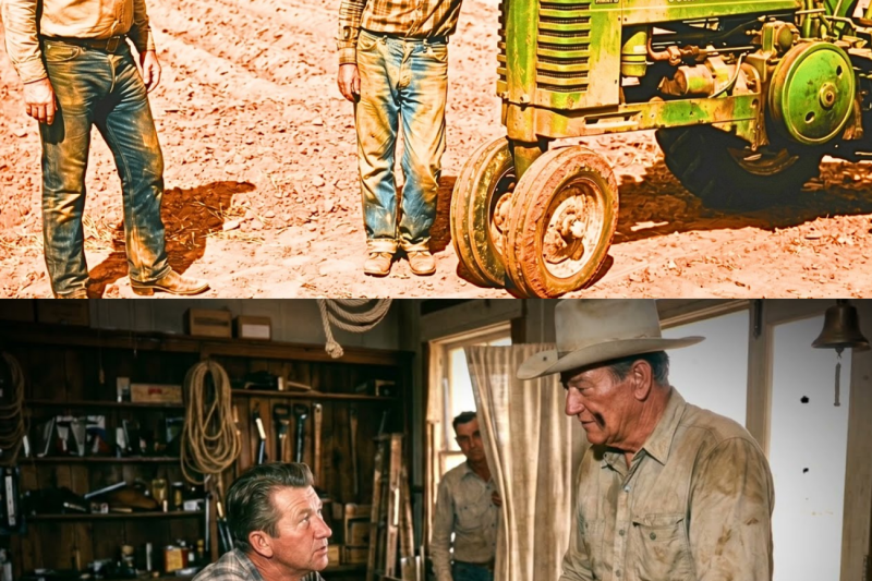 2 expertos pasaron 17 días con un tractor averiado: John Wayne lo arregló en 4 minutos por 40 cen…