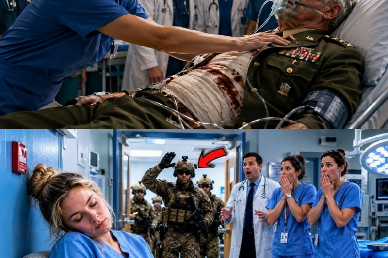 La enfermera novata tocó al general herido… y todo el hospital quedó paralizado