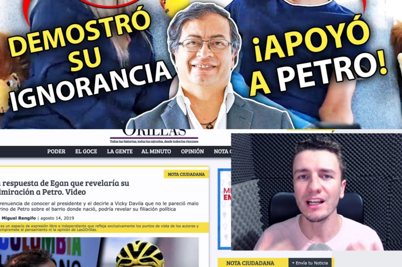 Egan Bernal PEINÓ a Vicky Dávila por querer criticar a Petro *La AVERGONZÓ con las respuestas*