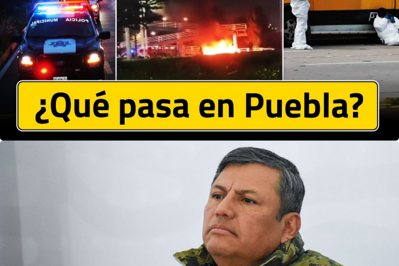 Doble Pesadilla en Puebla: El Macabro Hallazgo de un Cuerpo Calcinado y el Acecho de un Francotirador Despiertan el Terror