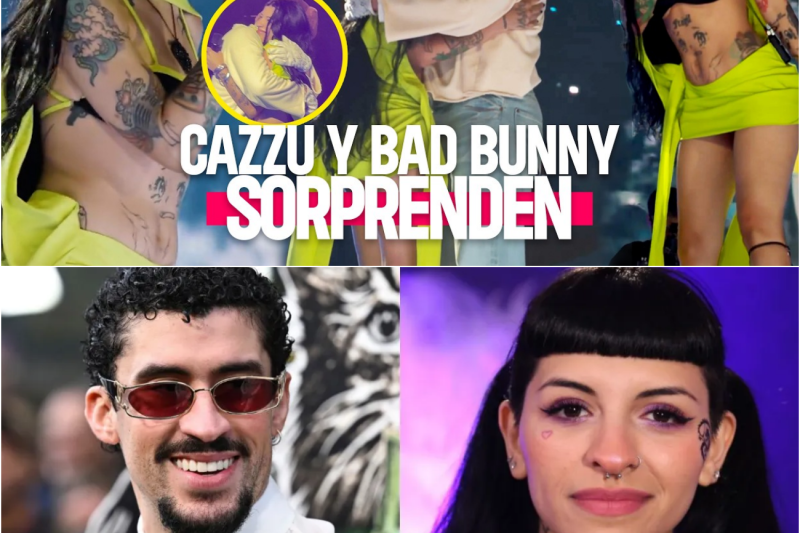 El reencuentro que paralizó a Argentina: Cazzu y Bad Bunny desatan la locura en un escenario histórico