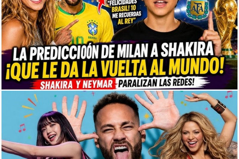 La predicción de Milan que sacudió al mundo y el mensaje de Shakira a Neymar que paralizó las redes en pleno Mundial